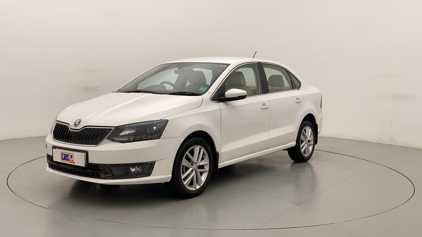 2017 Skoda Rapid STYLE 1.5 TDI AT, Diesel, Automatic, 62,834 km, Left Front Diagonal