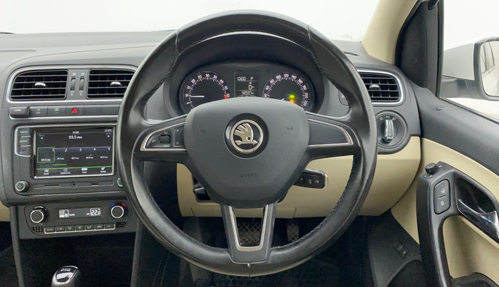 2017 Skoda Rapid STYLE 1.5 TDI AT, Diesel, Automatic, 62,834 km, Steering Wheel Close Up