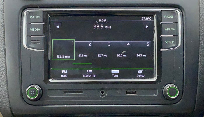 2017 Skoda Rapid STYLE 1.5 TDI AT, Diesel, Automatic, 62,834 km, Infotainment System