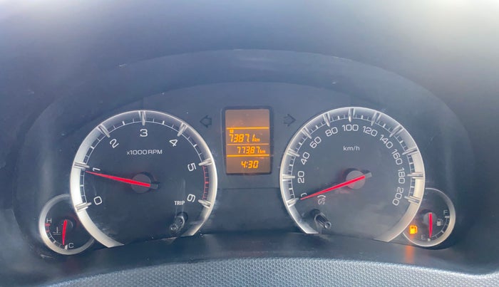 2014 Maruti Swift Dzire VDI, Diesel, Manual, 77,384 km, Odometer Image