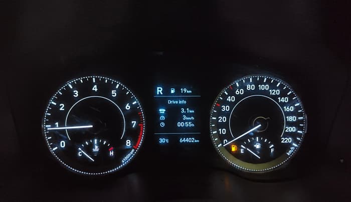 2020 Hyundai VENUE SX PLUS 1.0 TURBO DCT, Petrol, Automatic, 64,401 km, Odometer Image