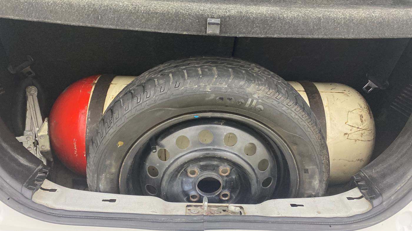 2015 Maruti Wagon R 1.0 VXI, CNG, Manual, 74,994 km, Spare Tyre
