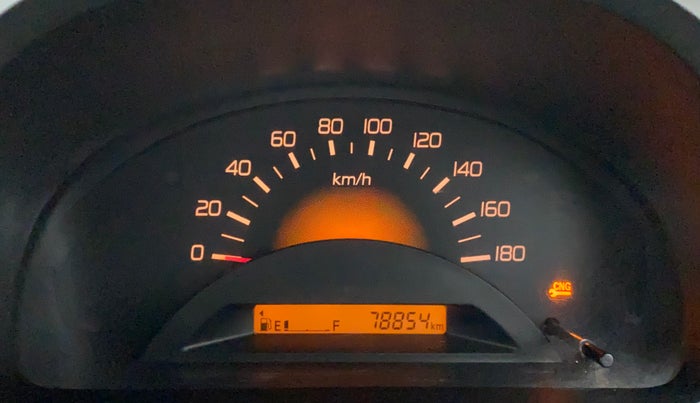 2017 Maruti Wagon R 1.0 LXI CNG, CNG, Manual, 79,186 km, Odometer Image