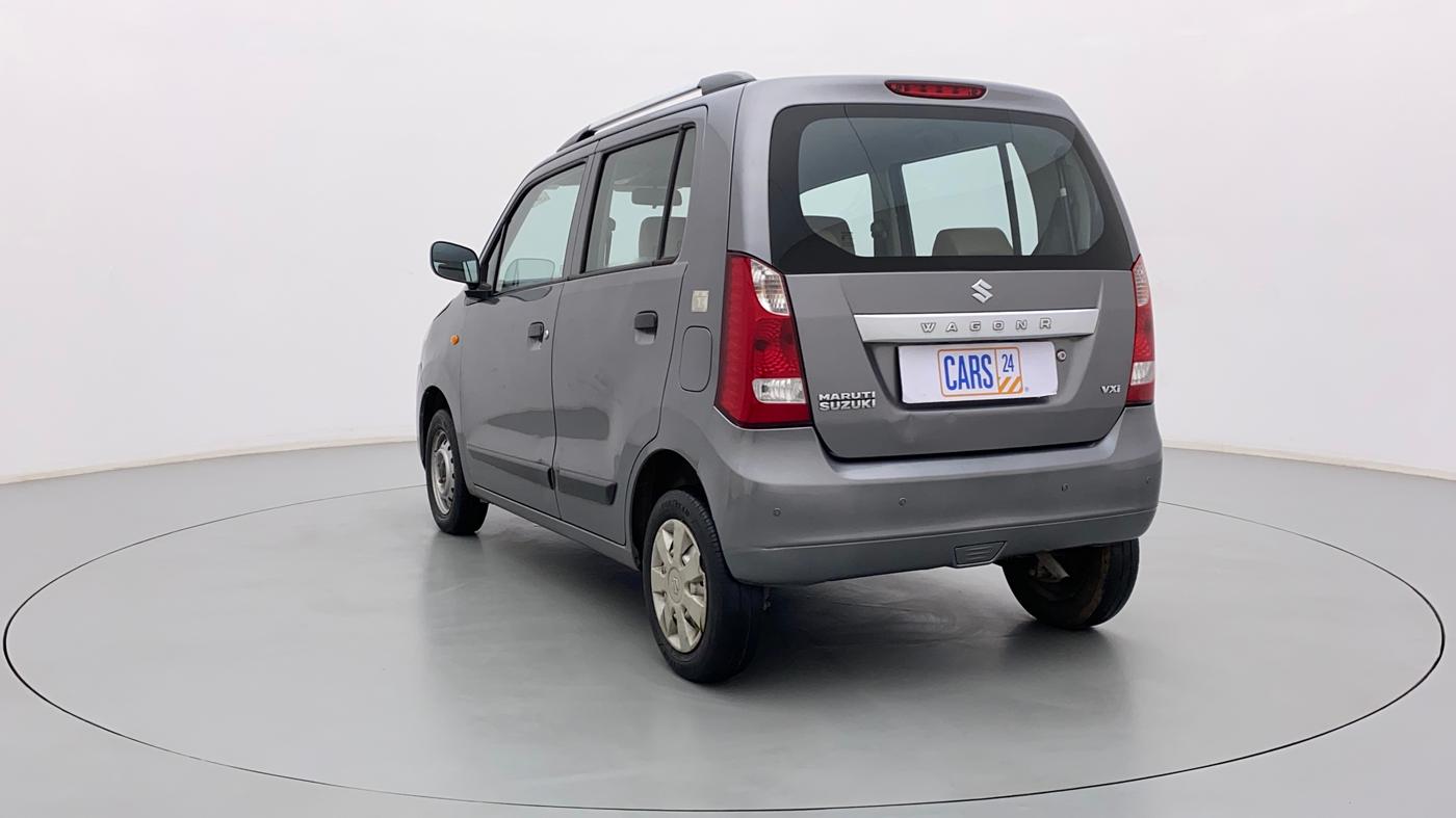 2017 Maruti Wagon R 1.0 LXI CNG, CNG, Manual, 79,186 km, Left Back Diagonal