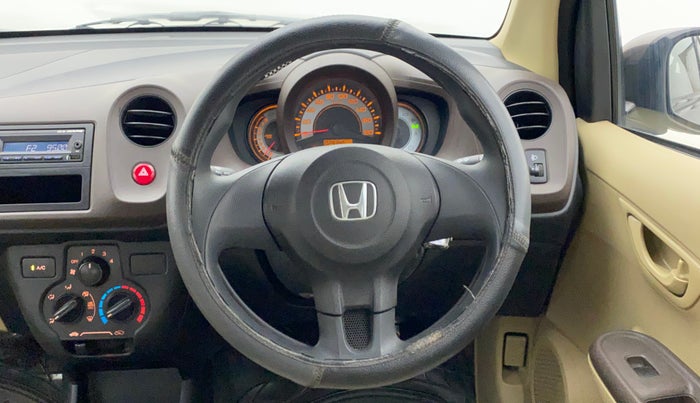 2013 Honda Brio EX MT, Petrol, Manual, 29,346 km, Steering Wheel Close Up