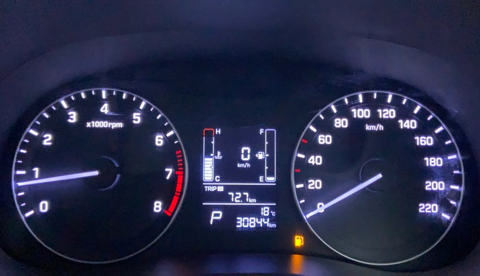 2017 Hyundai Creta 1.6 SX PLUS AUTO PETROL, Petrol, Automatic, 30,733 km, Odometer Image