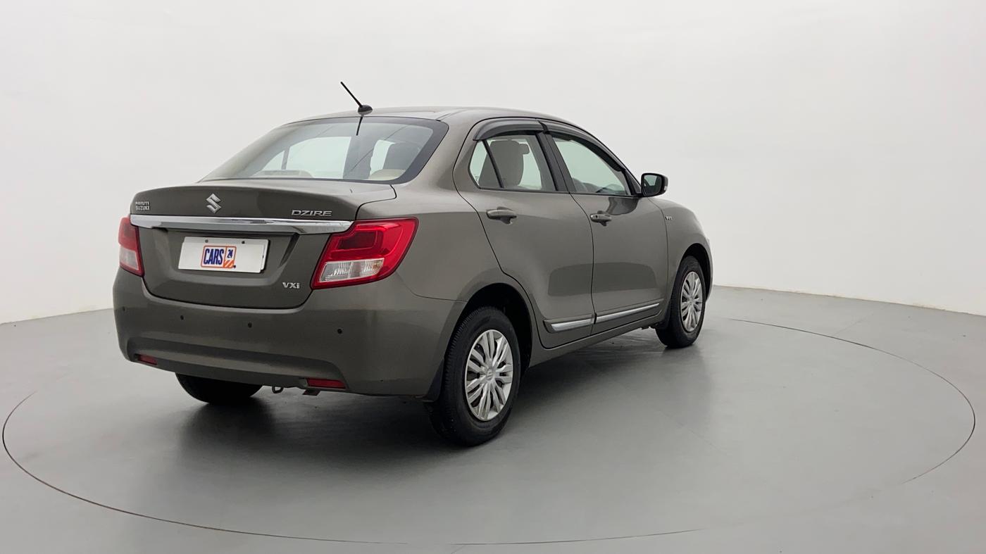 2017 Maruti Dzire VXI, Petrol, Manual, 58,164 km, Right Back Diagonal