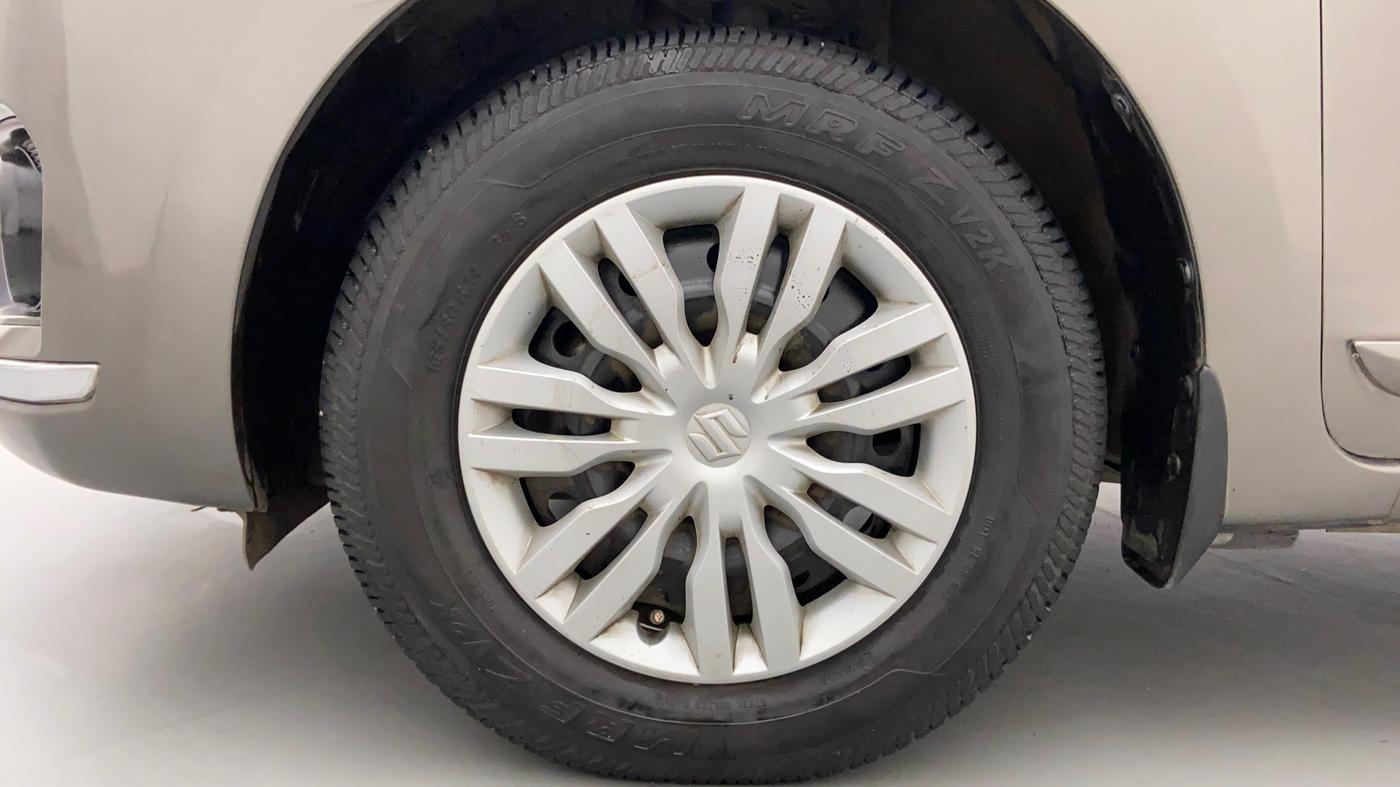 2017 Maruti Dzire VXI, Petrol, Manual, 58,164 km, Left Front Wheel