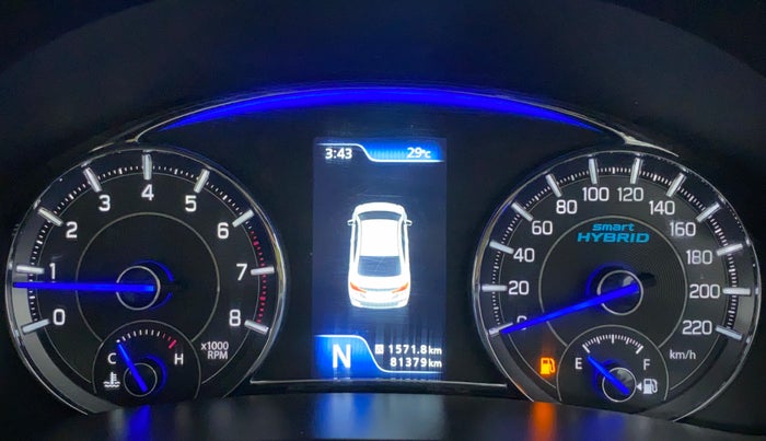2018 Maruti Ciaz ALPHA 1.5 AT SHVS, Petrol, Automatic, 81,761 km, Odometer Image