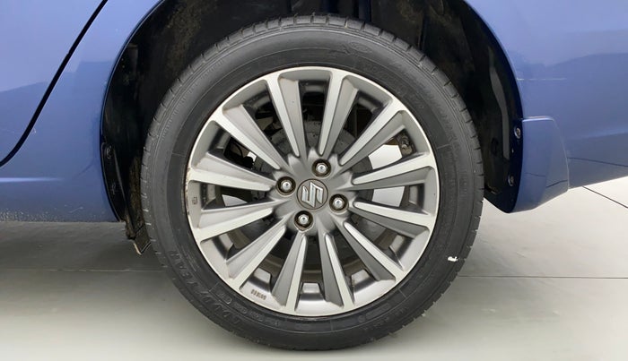 2018 Maruti Ciaz ALPHA 1.5 AT SHVS, Petrol, Automatic, 81,761 km, Left Rear Wheel