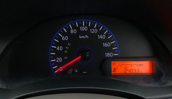2018 Datsun Go A, Petrol, Manual, 24,089 km, Odometer Image
