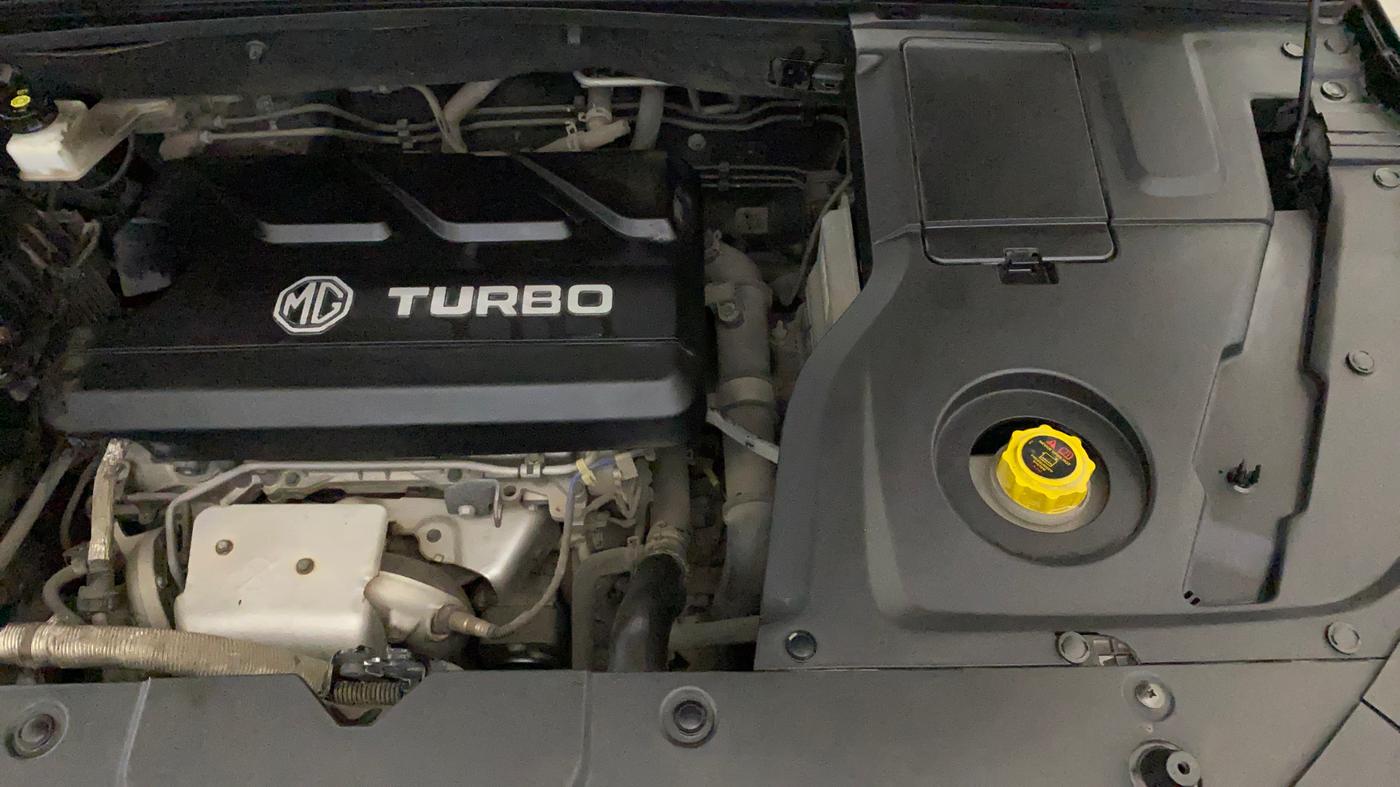 2021 MG HECTOR PLUS SHARP 1.5 PETROL TURBO CVT 6-STR, Petrol, Automatic, 1,14,945 km, Engine View - Left