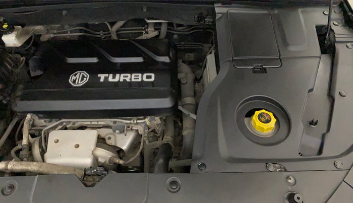 2021 MG HECTOR PLUS SHARP 1.5 PETROL TURBO CVT 6-STR, Petrol, Automatic, 1,14,945 km, Engine View - Left