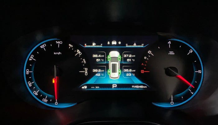 2021 MG HECTOR PLUS SHARP 1.5 PETROL TURBO CVT 6-STR, Petrol, Automatic, 1,14,945 km, Odometer Image