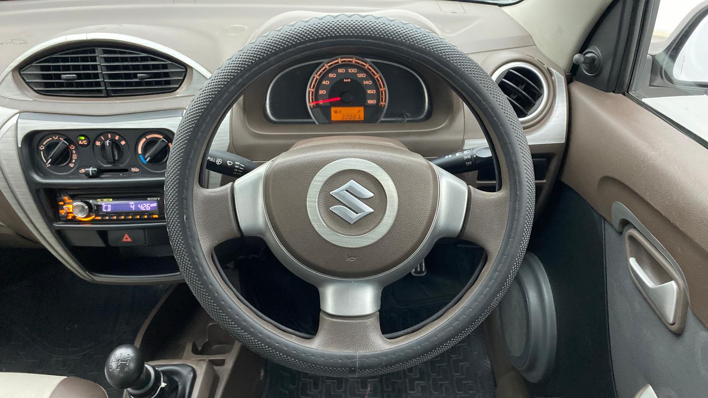 2013 Maruti Alto 800 LXI, Petrol, Manual, 32,083 km, Steering Wheel Close Up