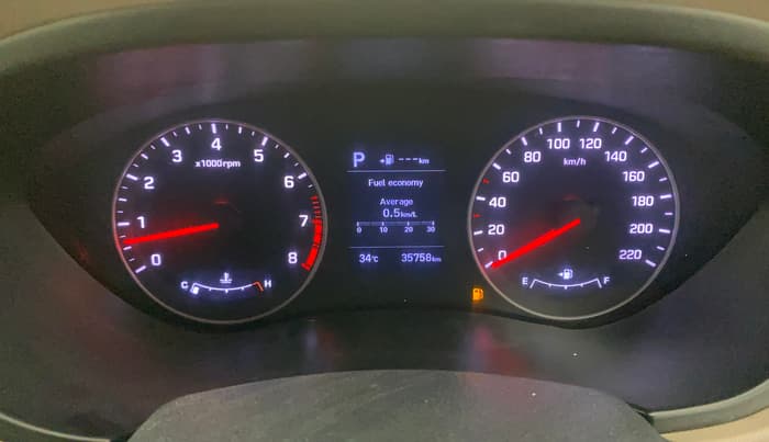 2019 Hyundai Elite i20 ASTA (O) CVT, Petrol, Automatic, 35,757 km, Odometer Image