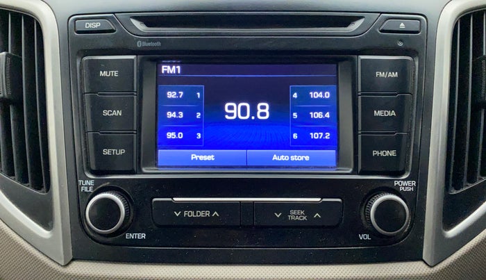 2015 Hyundai Creta S 1.6 PETROL, Petrol, Manual, 45,286 km, Infotainment System