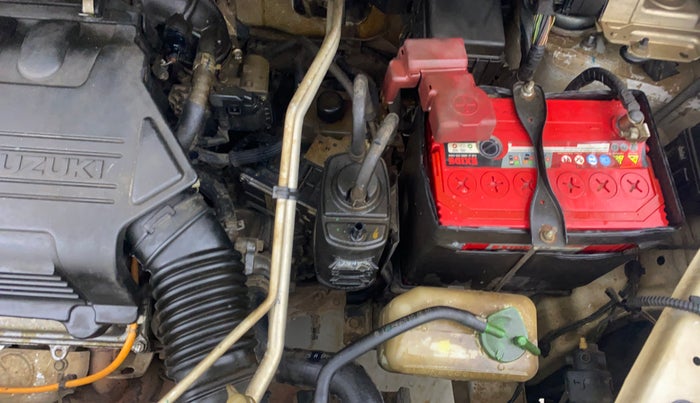 2015 Maruti Wagon R 1.0 VXI AMT, Petrol, Automatic, 92,750 km, Engine View - Left