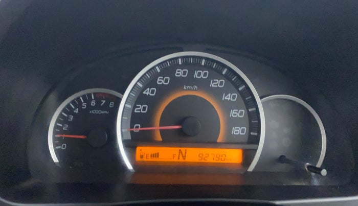 2015 Maruti Wagon R 1.0 VXI AMT, Petrol, Automatic, 92,750 km, Odometer Image