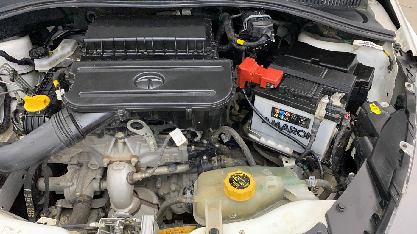 2023 Tata TIGOR XZ PETROL, Petrol, Manual, 17,527 km, Engine View - Left