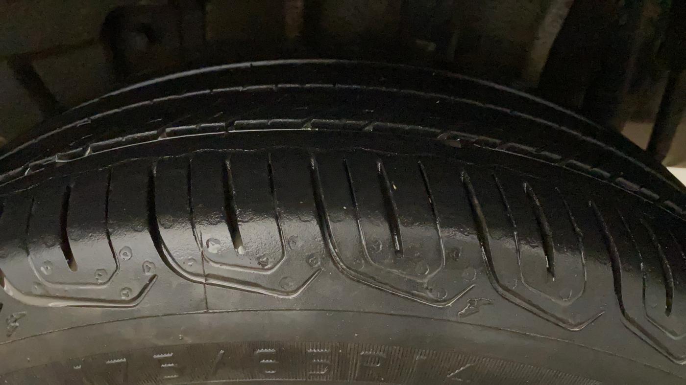 2023 Tata TIGOR XZ PETROL, Petrol, Manual, 17,527 km, Left Rear Tyre Tread
