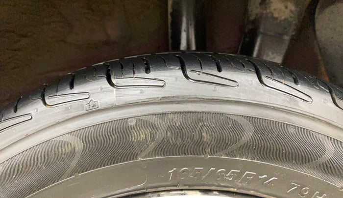 2014 Hyundai Grand i10 SPORTZ 1.2 KAPPA VTVT, Petrol, Manual, 96,484 km, Left Rear Tyre Tread