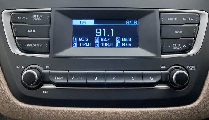 2018 Hyundai Elite i20 MAGNA 1.2, CNG, Manual, 24,973 km, Infotainment System