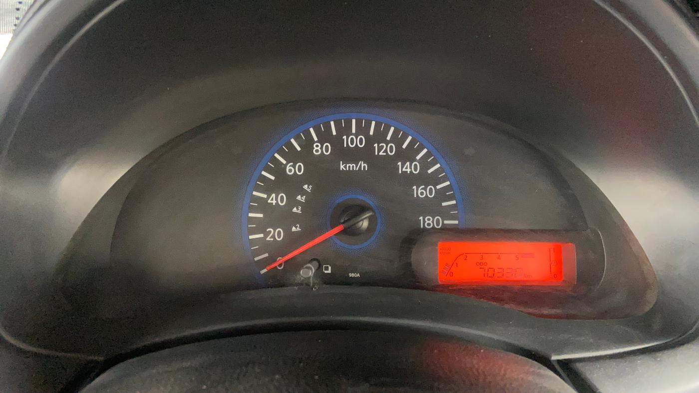 2016 Datsun Go Plus T, Petrol, Manual, 70,314 km, Odometer Image