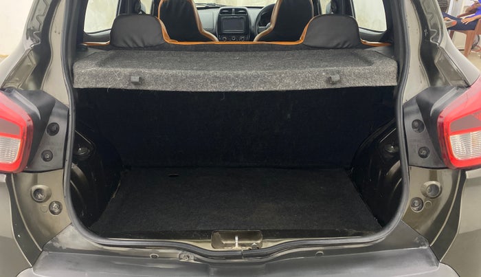 2018 Renault Kwid RXT 1.0 AMT, Petrol, Automatic, 45,654 km, Boot Inside