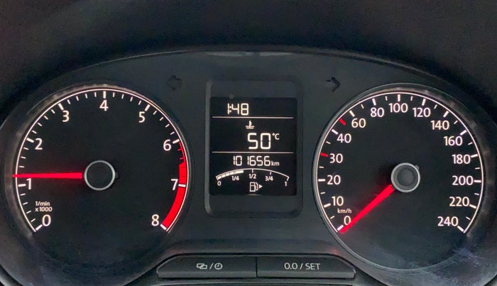 2018 Volkswagen Polo COMFORTLINE 1.0L MPI, Petrol, Manual, 1,01,851 km, Odometer Image