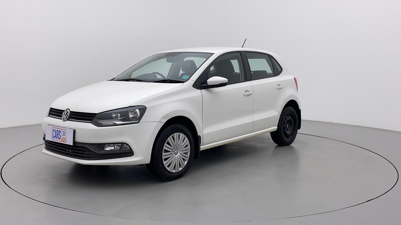 2018 Volkswagen Polo COMFORTLINE 1.0L MPI, Petrol, Manual, 1,01,851 km, Left Front Diagonal