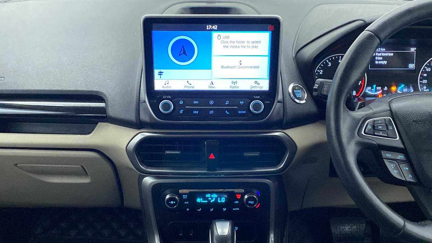 2019 Ford Ecosport TITANIUM + 1.5L PETROL AT, Petrol, Automatic, 83,865 km, Air Conditioner
