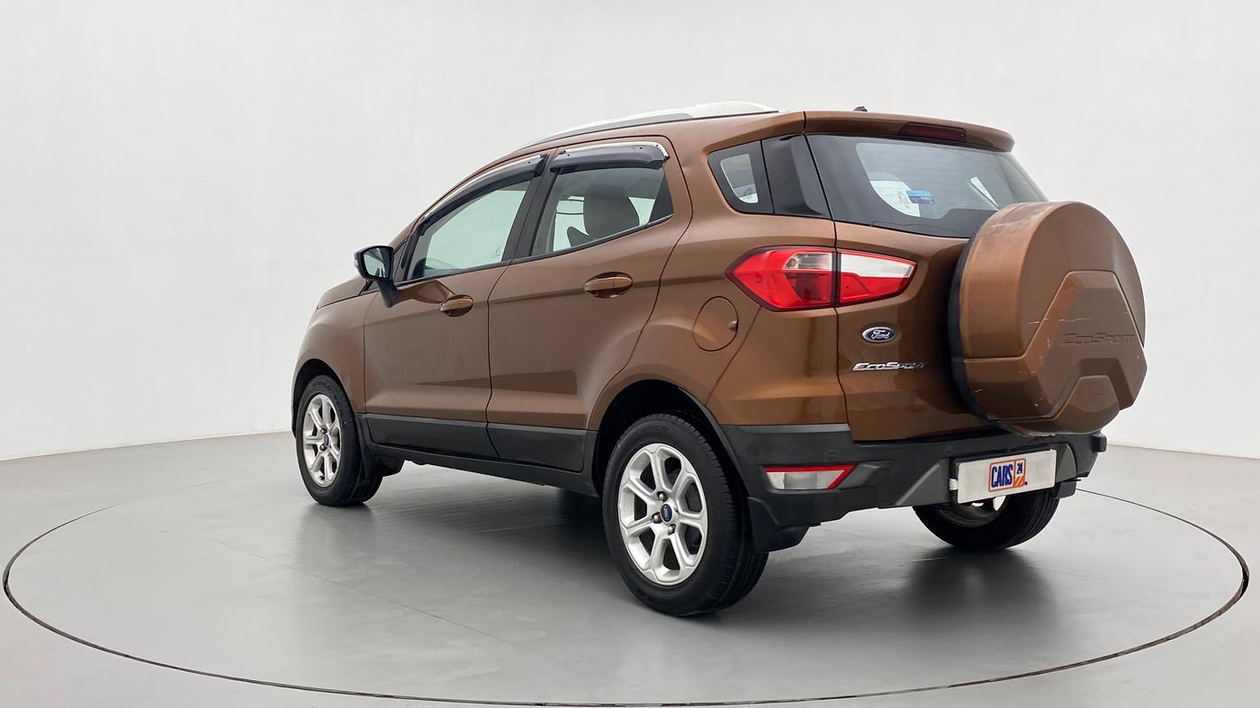 2019 Ford Ecosport TITANIUM + 1.5L PETROL AT, Petrol, Automatic, 83,865 km, Left Back Diagonal