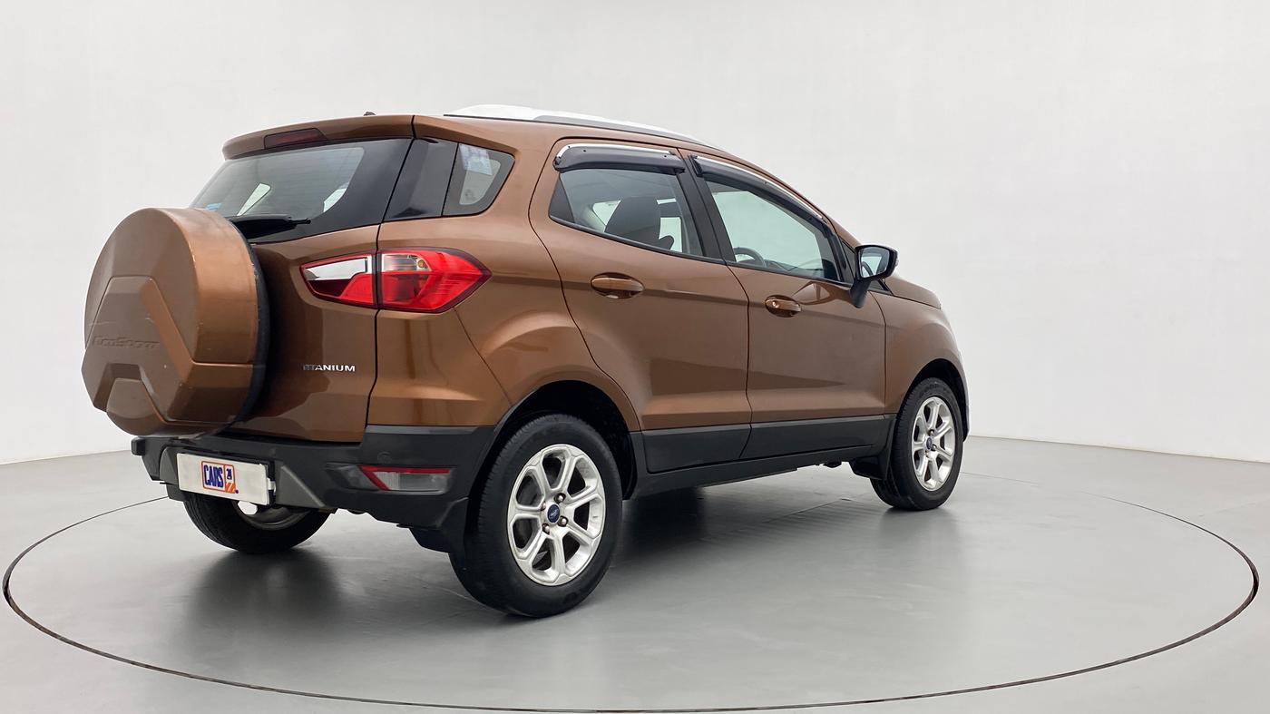 2019 Ford Ecosport TITANIUM + 1.5L PETROL AT, Petrol, Automatic, 83,865 km, Right Back Diagonal