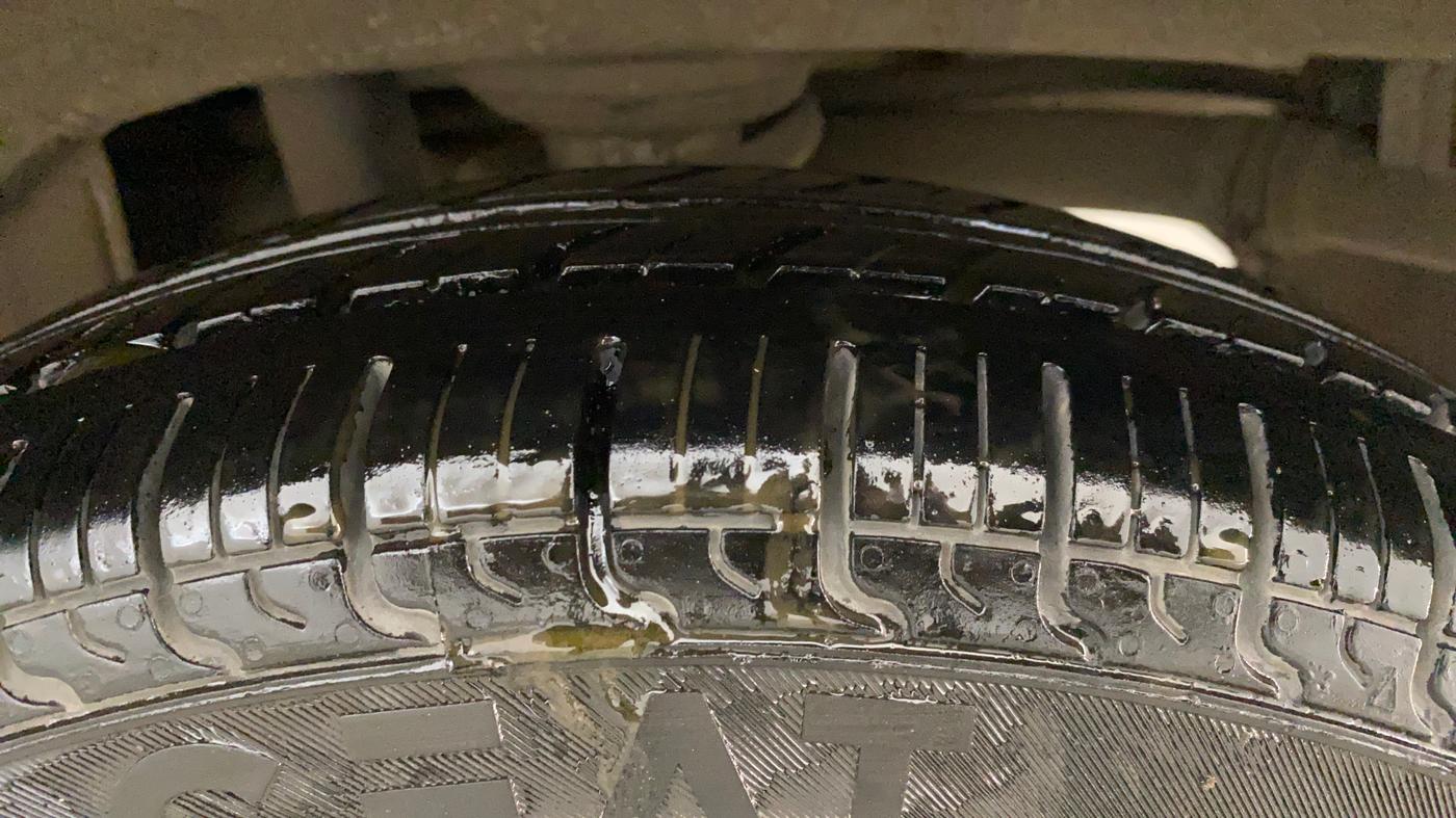 2020 Maruti Alto LXI CNG, CNG, Manual, 54,362 km, Left Rear Tyre Tread