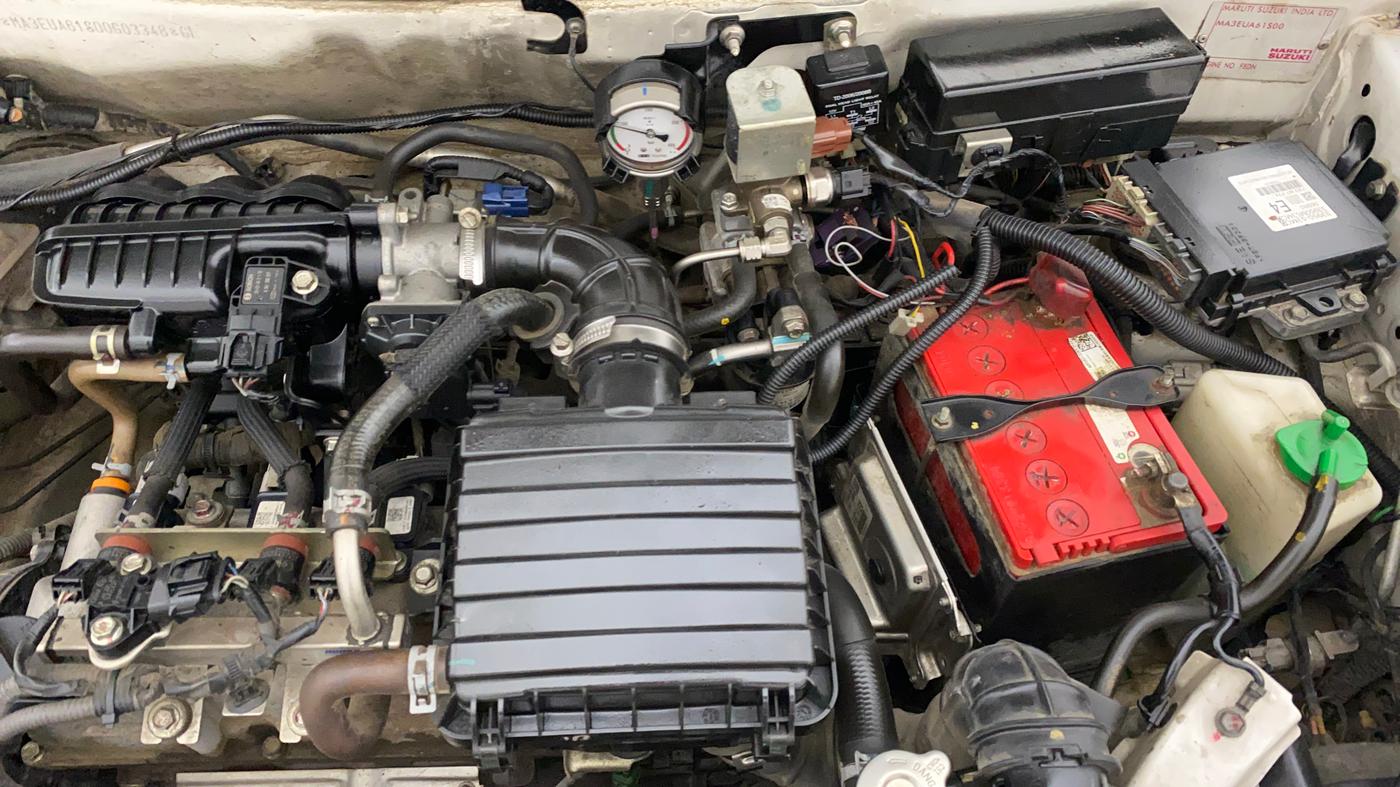 2020 Maruti Alto LXI CNG, CNG, Manual, 54,362 km, Engine View - Left