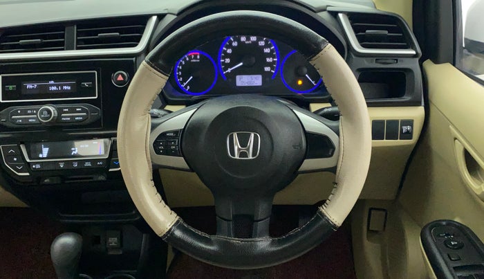 2016 Honda Amaze 1.2L I-VTEC S AT, Petrol, Automatic, 54,094 km, Steering Wheel Close Up