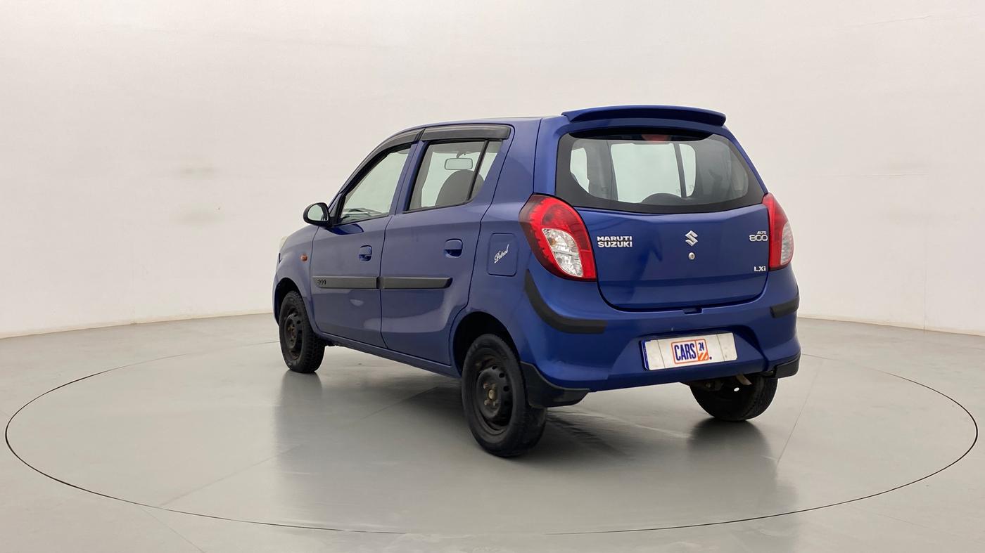 2012 Maruti Alto 800 LXI, Petrol, Manual, 55,429 km, Left Back Diagonal