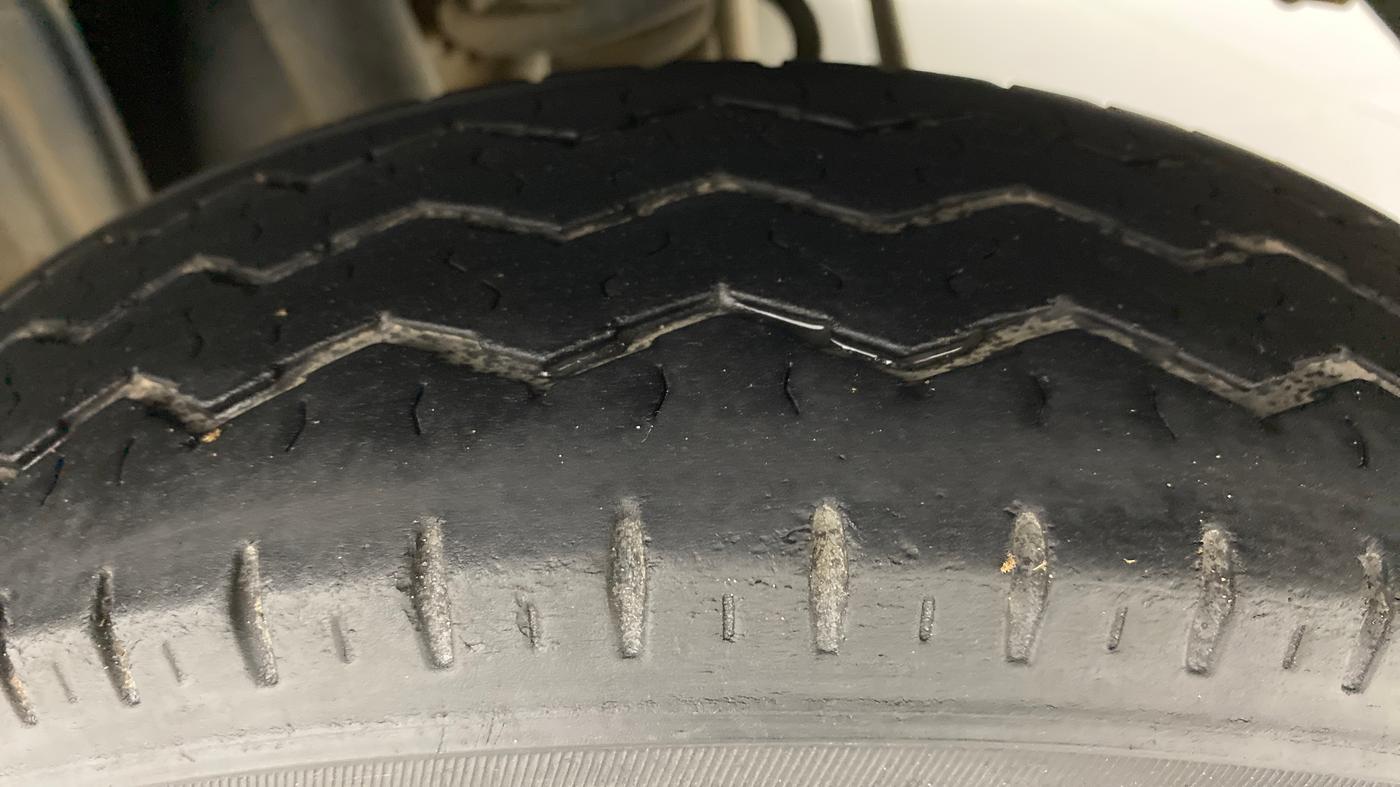 2012 Maruti Alto 800 LXI, Petrol, Manual, 55,429 km, Left Rear Tyre Tread