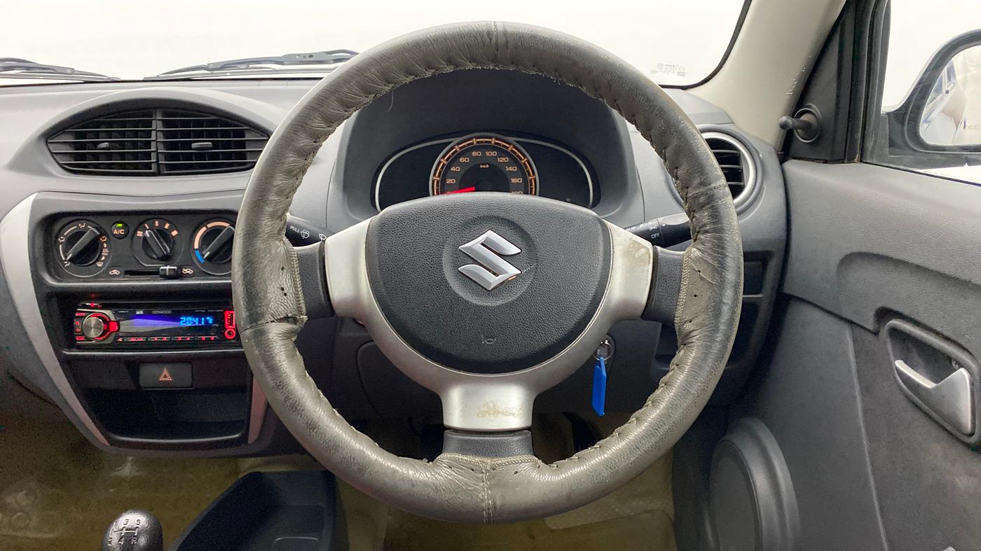 2012 Maruti Alto 800 LXI, Petrol, Manual, 55,429 km, Steering Wheel Close Up