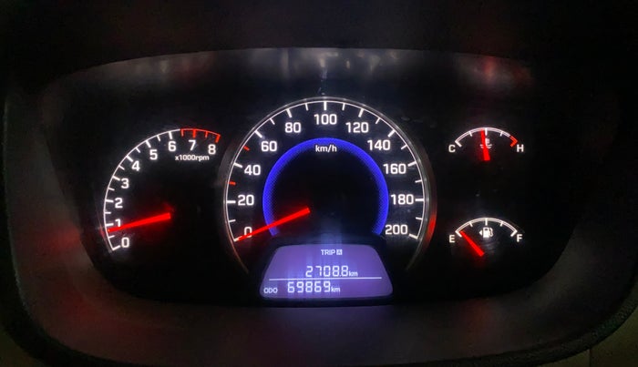 2016 Hyundai Grand i10 MAGNA 1.2 KAPPA VTVT, Petrol, Manual, 69,860 km, Odometer Image