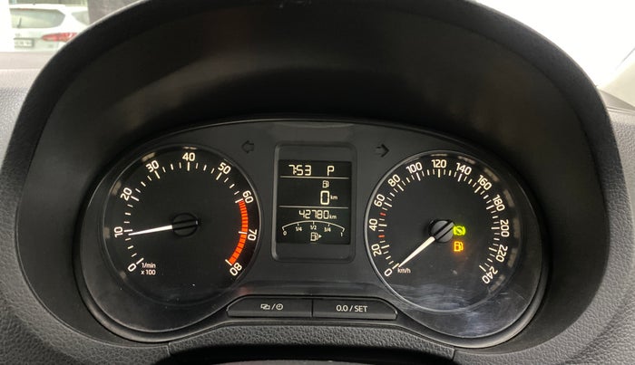 2018 Skoda Rapid STYLE 1.6 MPI AT, Petrol, Automatic, 42,741 km, Odometer Image