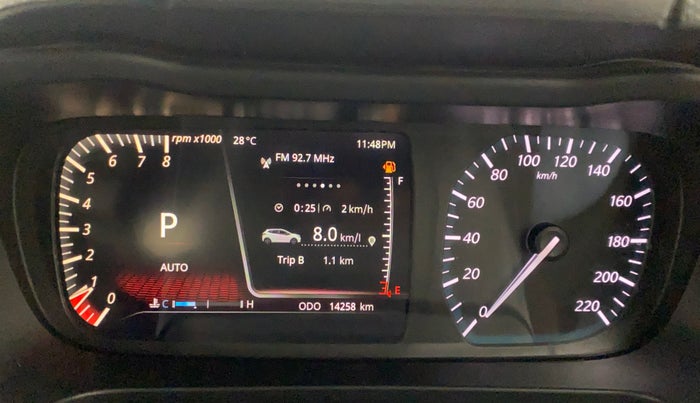 2022 Tata ALTROZ XZA PLUS, Petrol, Automatic, 14,566 km, Odometer Image