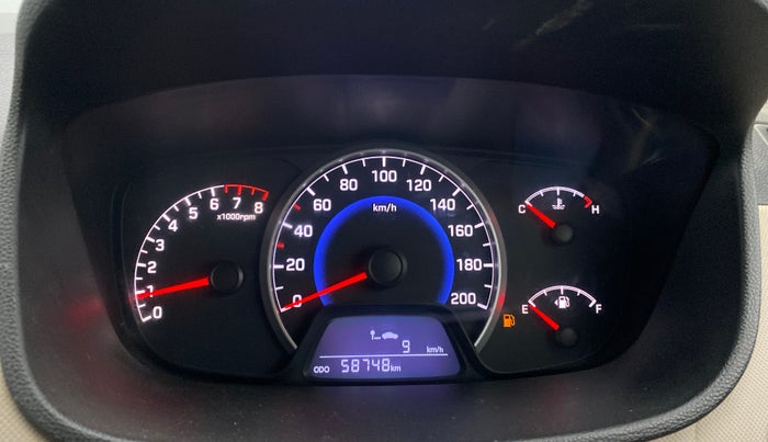 2014 Hyundai Grand i10 SPORTZ 1.2 KAPPA VTVT, Petrol, Manual, 58,729 km, Odometer Image