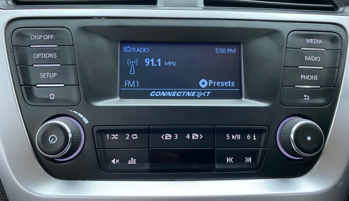 2017 Tata Tiago XT 1.2 REVOTRON, Petrol, Manual, 31,888 km, Infotainment System