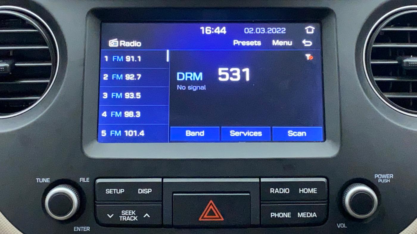 2019 Hyundai Xcent SX 1.2, Petrol, Manual, 2,776 km, Infotainment System