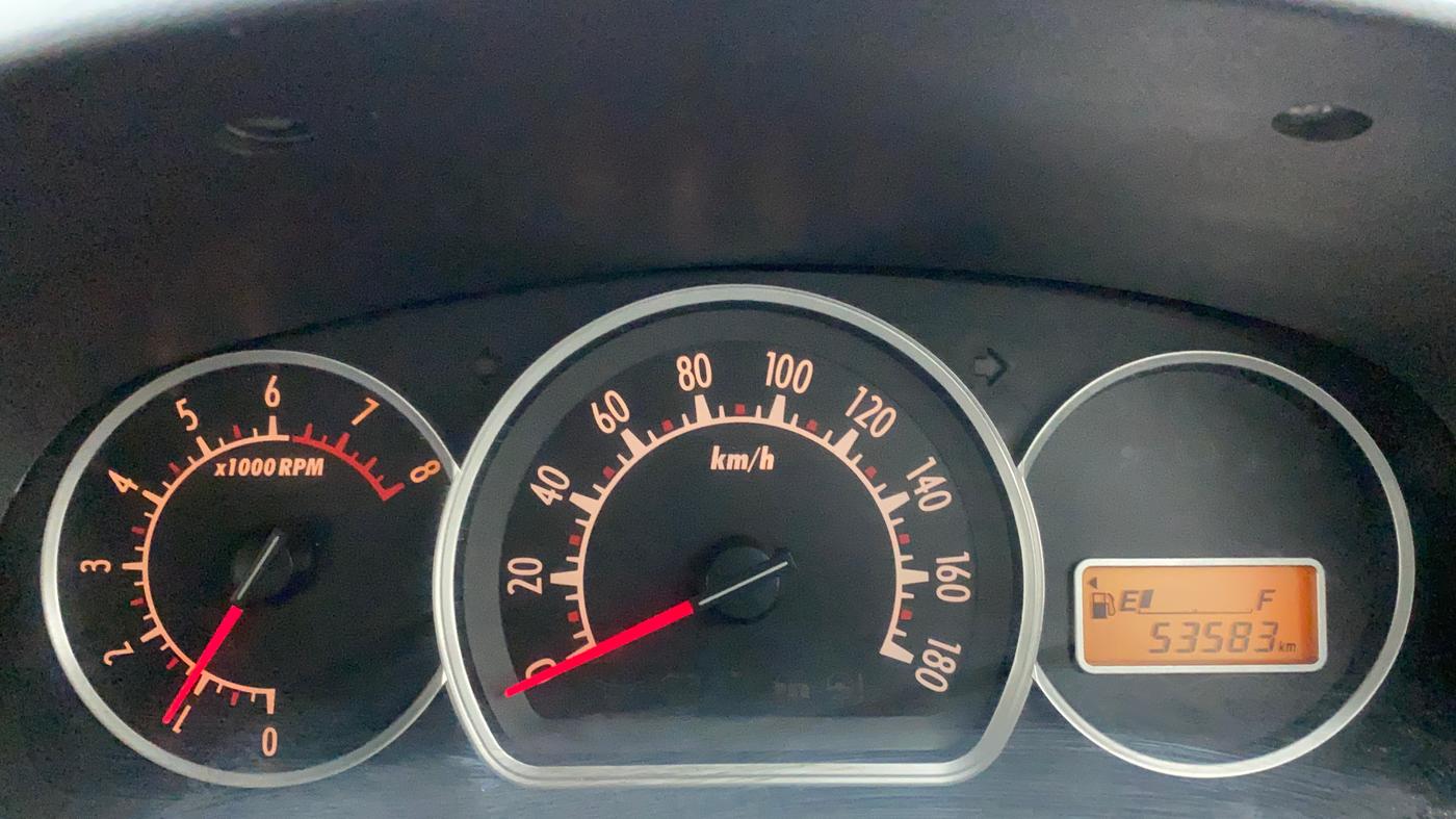 2011 Maruti Alto K10 VXI, Petrol, Manual, 53,654 km, Odometer Image