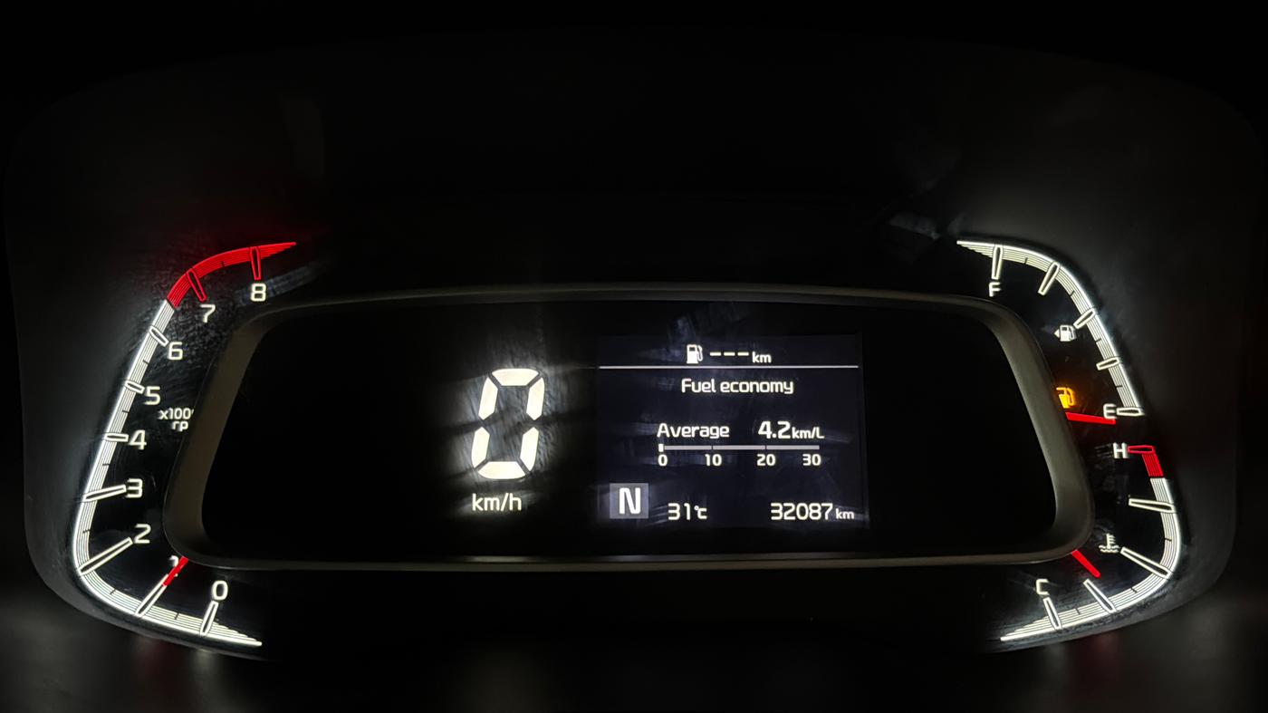 2021 KIA SONET HTX 1.0 IMT, Petrol, Manual, 32,077 km, Odometer Image