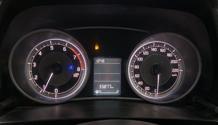2017 Maruti Dzire VXI, Petrol, Manual, 55,871 km, Odometer Image