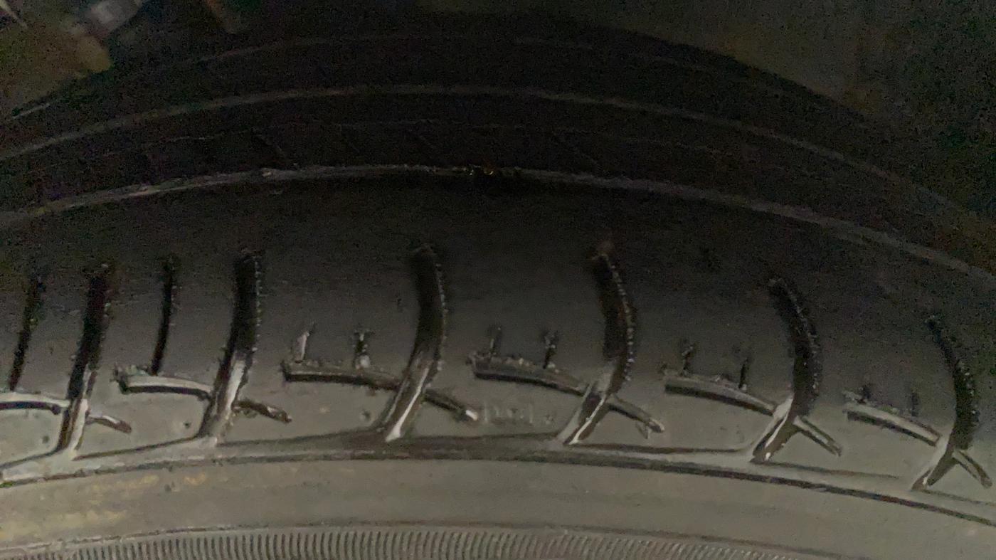 2019 Hyundai Elite i20 SPORTZ PLUS  1.2 CVT, Petrol, Automatic, 53,660 km, Left Rear Tyre Tread